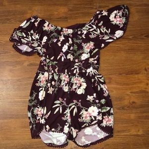 Floral romper